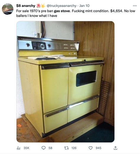2023 gas stove ban
